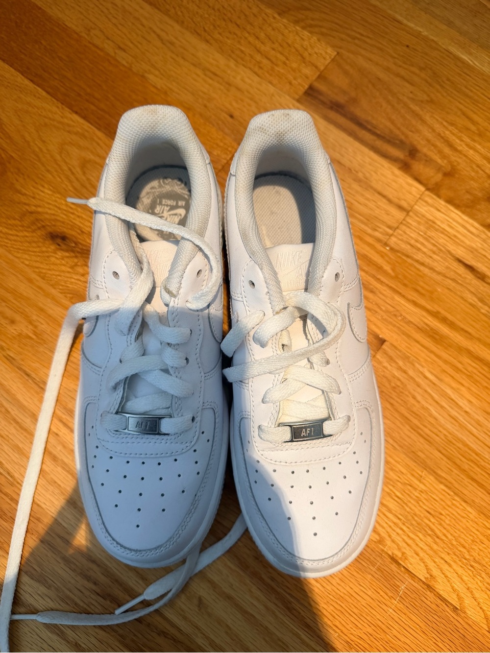 Nike White Low-Top Sneakers